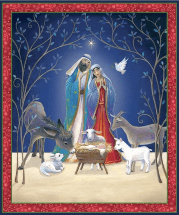 CHRIST IS BORN PANEL*