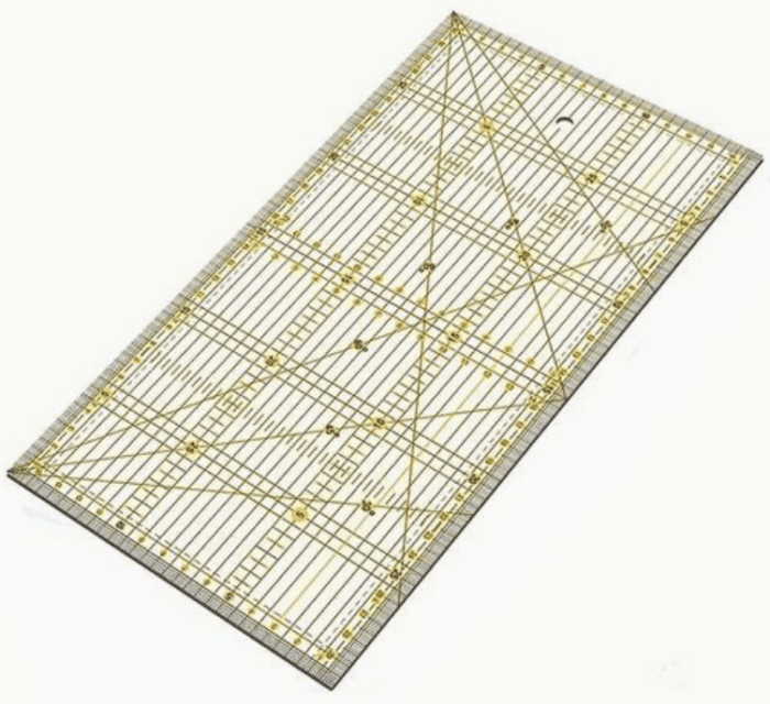 QUILTER'S RULER GRID